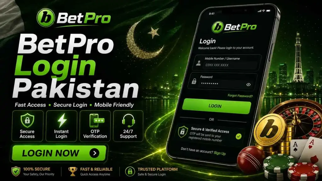 BetPro Login Pakistan