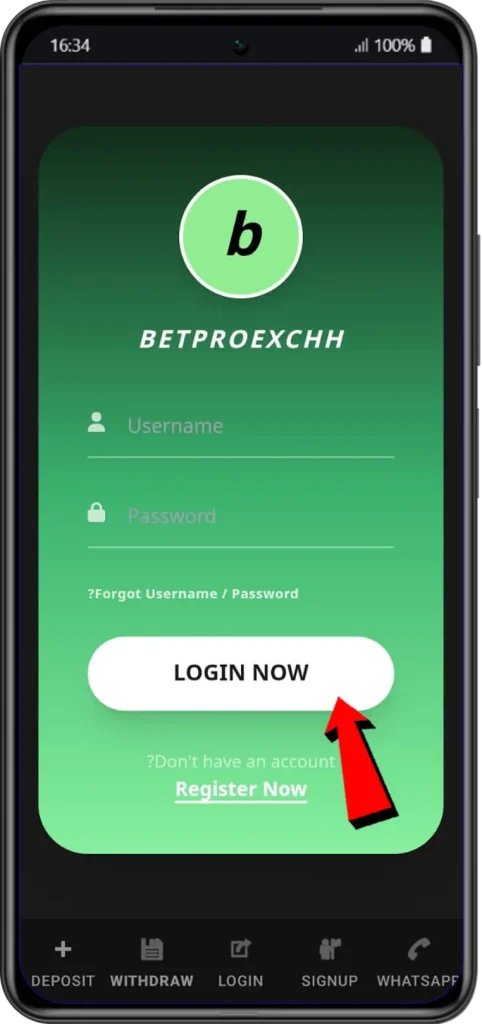 Betpro Download Step 5